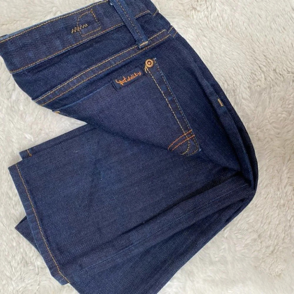 Fidelity Denim - Y2K Texas Rose Slim Jeans - Picture 4 of 6